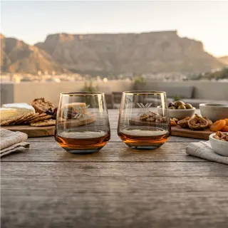 Afrique Dusk Whiskey Glass Set