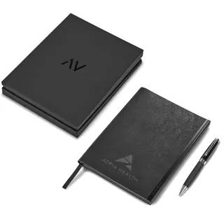 Corinthia Soft Cover Notebook & Pen Set