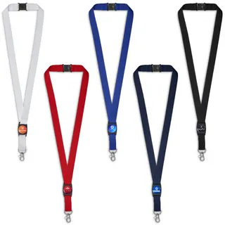 Bold Statement Dome Lanyard