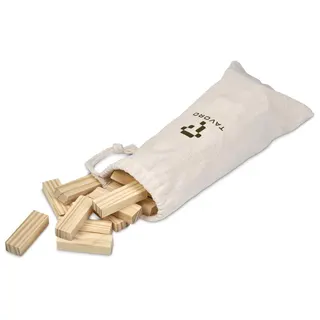 Tumble Wooden Block Tower Game