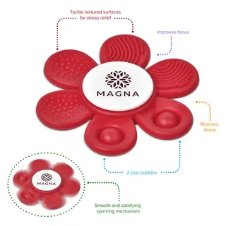 Flower Power Stress Relief Spinner
