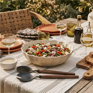 Franschhoek Salad Servers Set