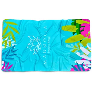 Hula Beach Towel - Double-Sided Branding