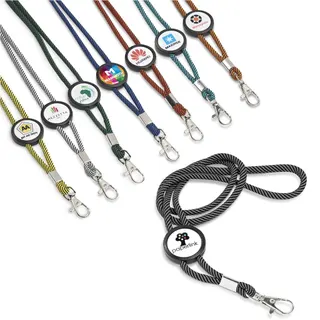 Candystripe Dome Lanyard