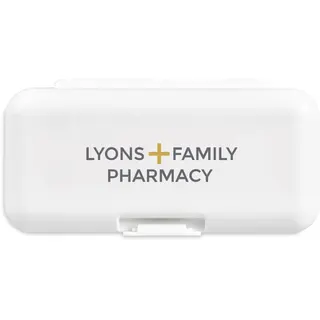 Grid Travel Pill Box